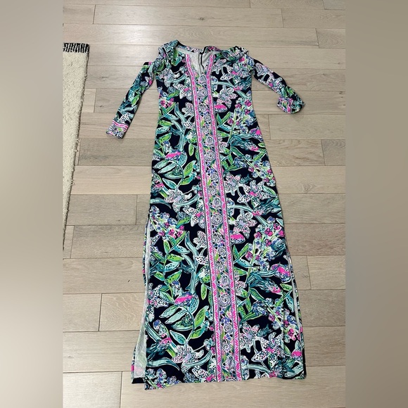 Lilly Pulitzer Faye maxi dress size m - Picture 2 of 5